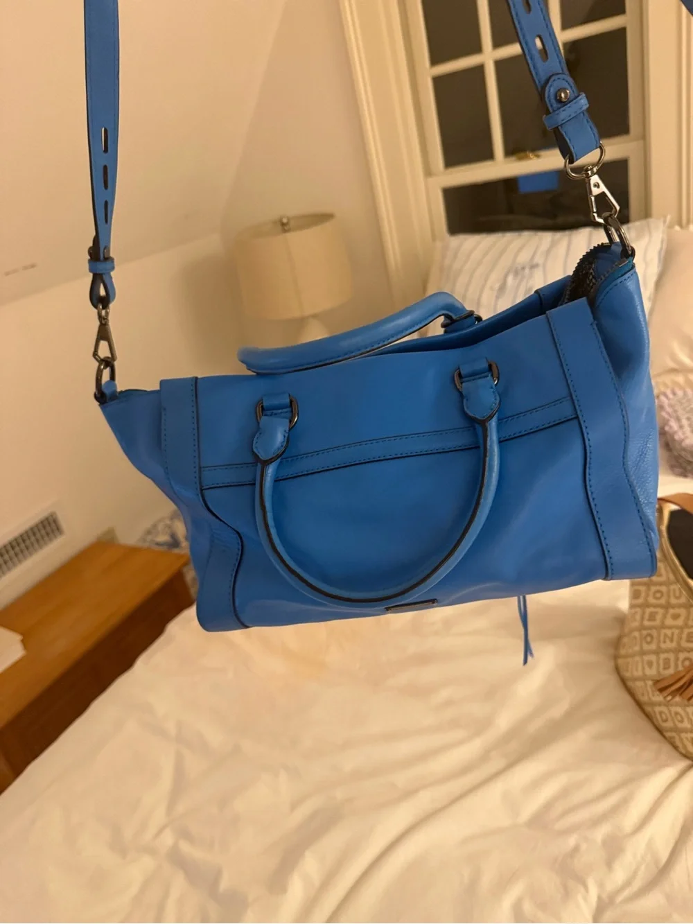VINTAGE Rebecca Minkoff Bowery Satchel Bag w/ adjustable straps